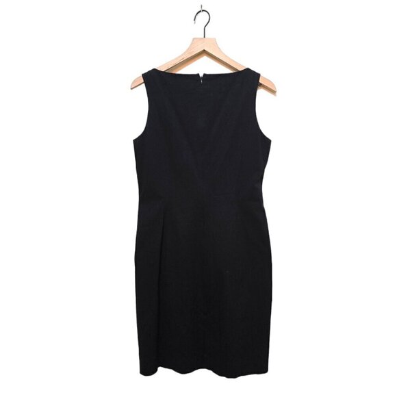 Alex Marie Black & White Colorblock Sleeveless Shift Dress Sz 8 - Picture 4 of 9